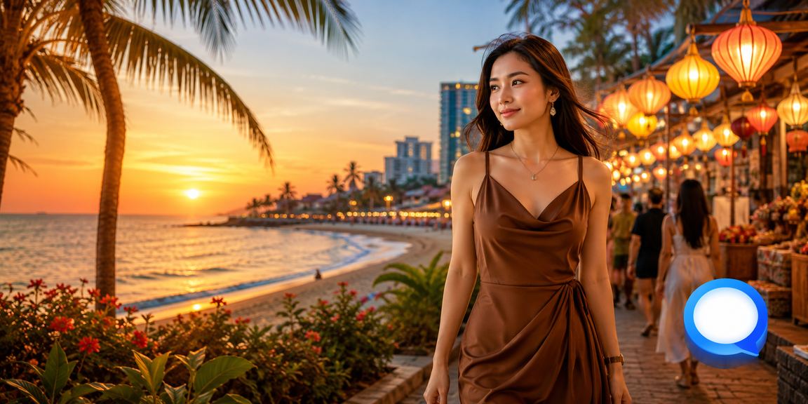 Người dùng tại Phú Quốc đặt cược thể thao trên điện thoại bên tách cà phê buổi sáng
